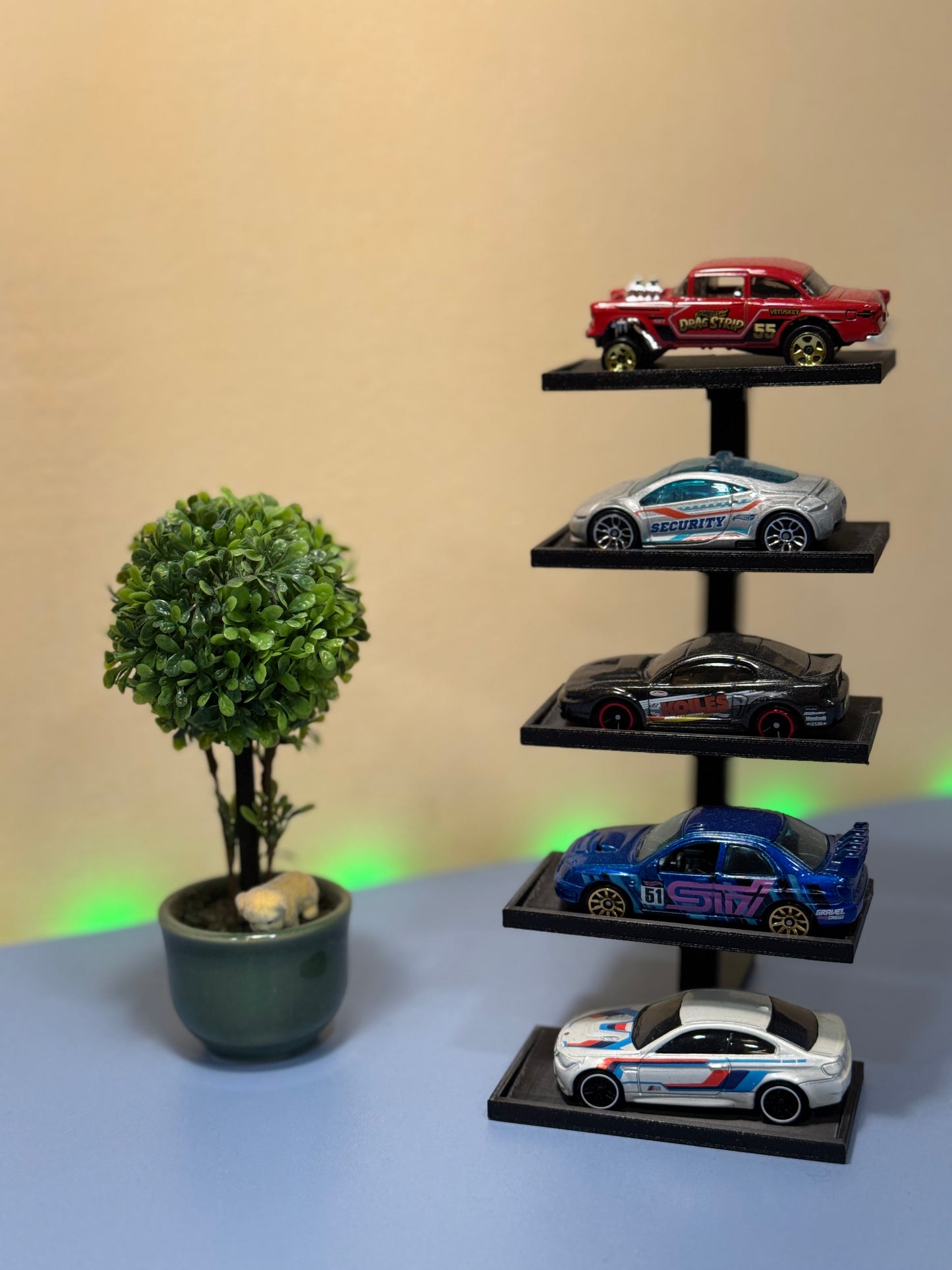 Hotwheels Display Stand 1:64 — Vertical Edition