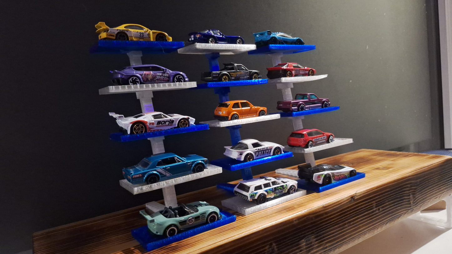 Hotwheels Display Stand 1:64 — Vertical Edition